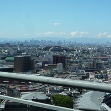 レストランからの眺望です～