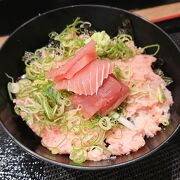 立ち食い海鮮丼!!