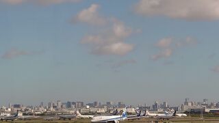 真上から眺める飛行機は最高！