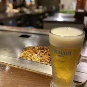 大阪駅:ビールとの相性抜群