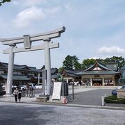 広島城内にある再建された神社