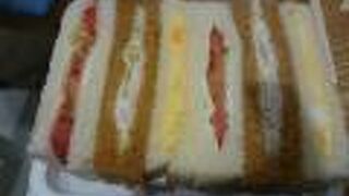 サンドイッチも美味しい