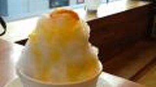 長野のフルーツを使ったかき氷