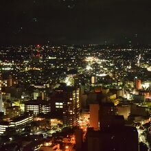 高崎市役所展望スペースからの夜景