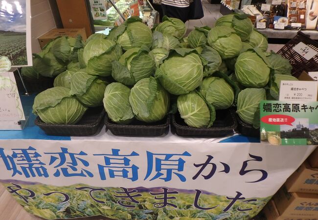 高崎駅の駅構内にあり、群馬県内各地の土産があります。