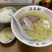 すぐにスープがなくなって店じまいが早い