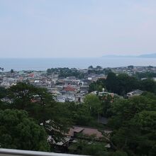 最上階の展望デッキからの眺め