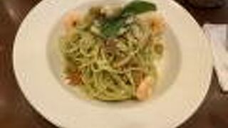 冷製ジェノベーゼスパゲッティ！