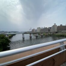 七夕の日の鶴見川