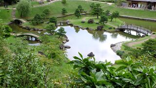 金沢城の中の公園