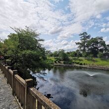 岡崎市乙川噴水