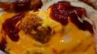 ハントンライスとクリームスープのギャップ