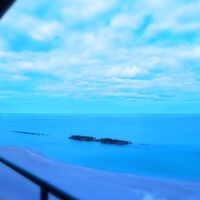 客室からの日本海view