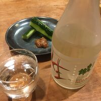 しろうま荘で白馬錦を飲む
