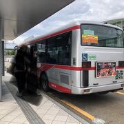 小松空港と小松駅を結ぶ路線あり