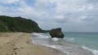 のんびりできるビーチ