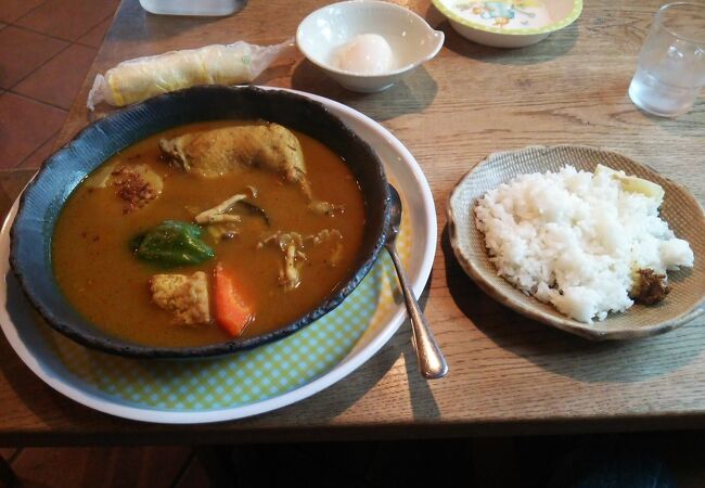 南郷エリアに昔からあるスープカレー屋さん