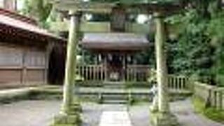 白山ひめ神社にあります。