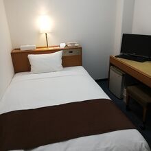 コンパクトにまとまっている部屋です。