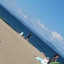 対岸には房総半島