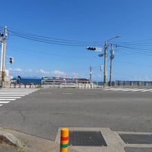 国道134号線三浦海岸交差点