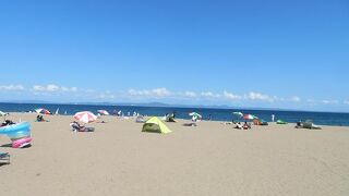 2021年は開設したものの休止に・三浦海岸海水浴場