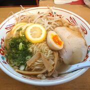 塩レモンラーメン美味