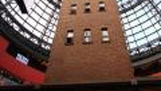 円錐形のガラス屋根＆時計塔が気に入っています