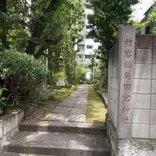 入り口の様子です。