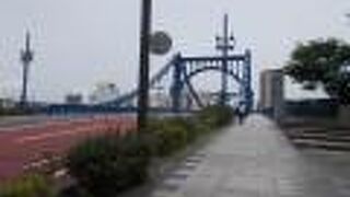 隅田川にかかる橋の一つです。