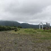 朝里岳山頂に登山口