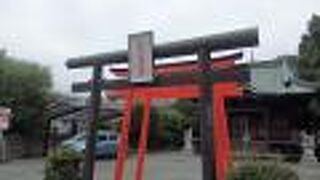 海老名文化財巡りで三眼六足稲荷神社に寄りました