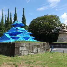 お城みたいなのが作られていた。