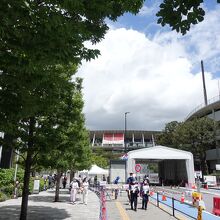 セキュリティーが厳重