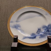 溥儀の来日に合わせて作られた食器