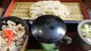 お蕎麦の名店とのこと！