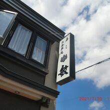 店の看板