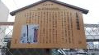 体を清めた場所です。