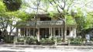 新緑時期の外観風景は良かったです