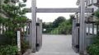 川越城大改修時につくられた中ノ門堀の跡