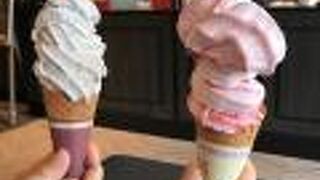 食感の良いアイスクリーム