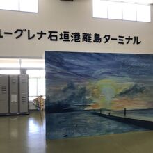 展示中の絵