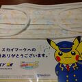ピカチュウマスクをもらいました