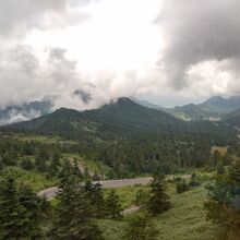 2階食堂からの眺めです。