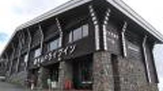 2階の食堂からの眺めが最高です。