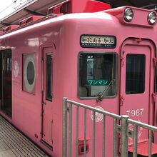 和歌山市駅にて！