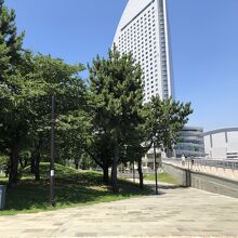 パークの女神橋周辺