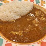 気楽に立ち寄れるカレー屋さん