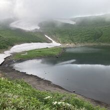 鳥海湖です。