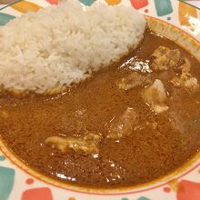 印度チキンカレー